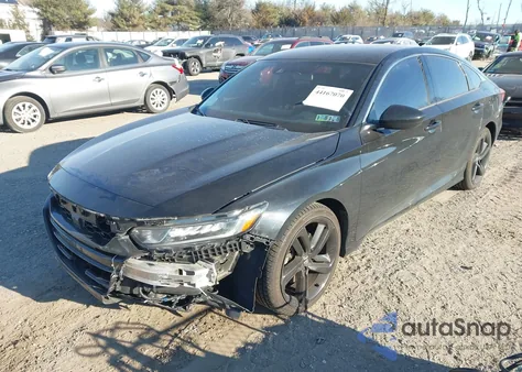 2018 Honda Accord Sport из США, поврежденный, VIN 1HGCV1F31JA269014